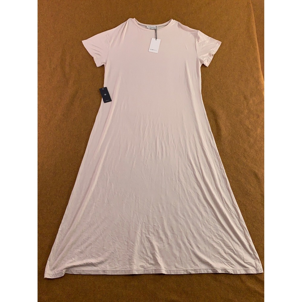 Bumpsuit Womens Medium Oat The Weekend Short Sleeve Maxi Dress NWT